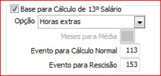 Detalhe base de Calculo do 13º